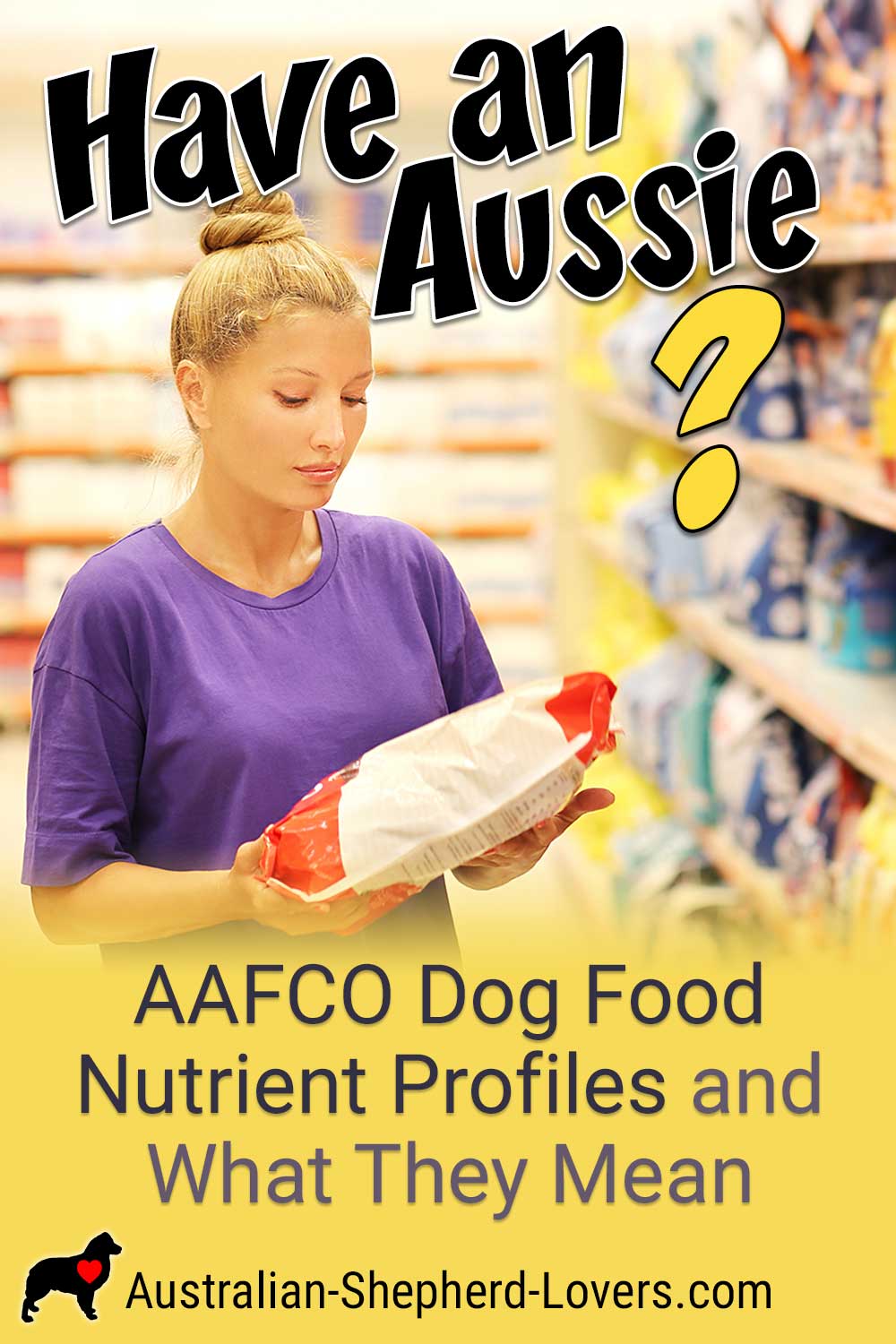 Aafco dog outlet nutrient profiles